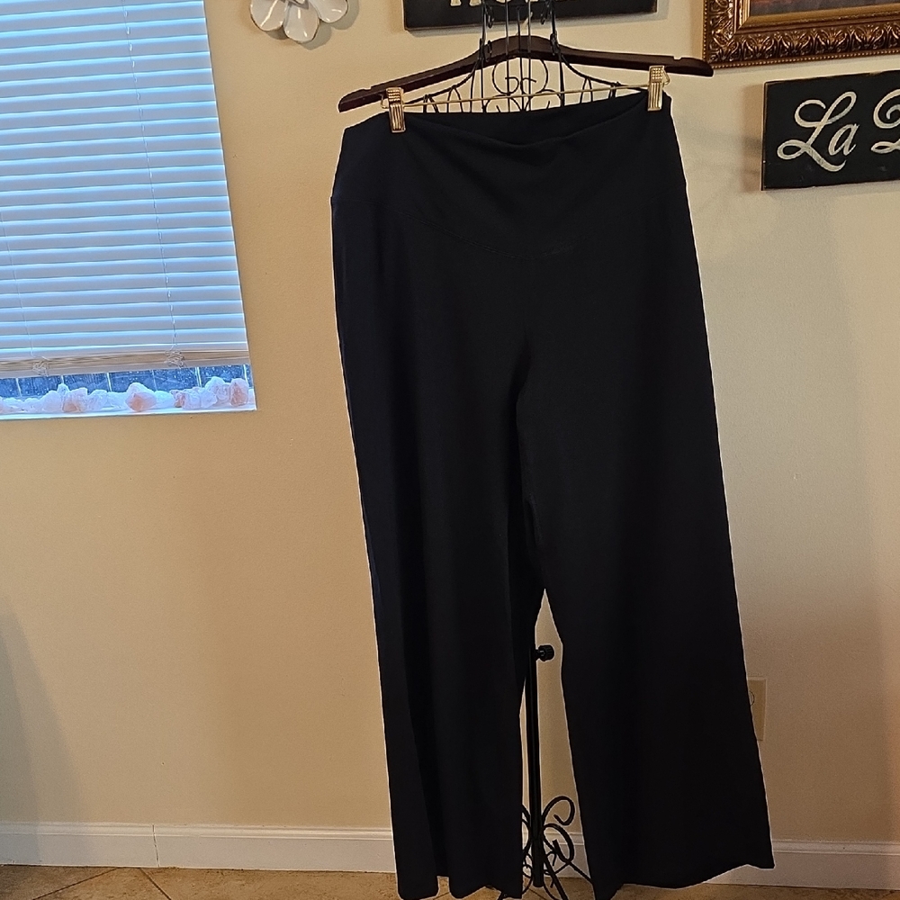Old Navy Black Wide Leg Women's Pants 2X (Christine #10)